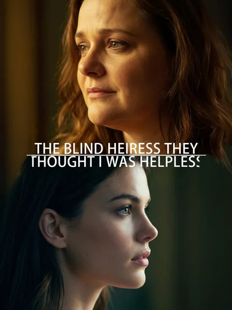 The Blind Heiress They Thought I Was Helpless.