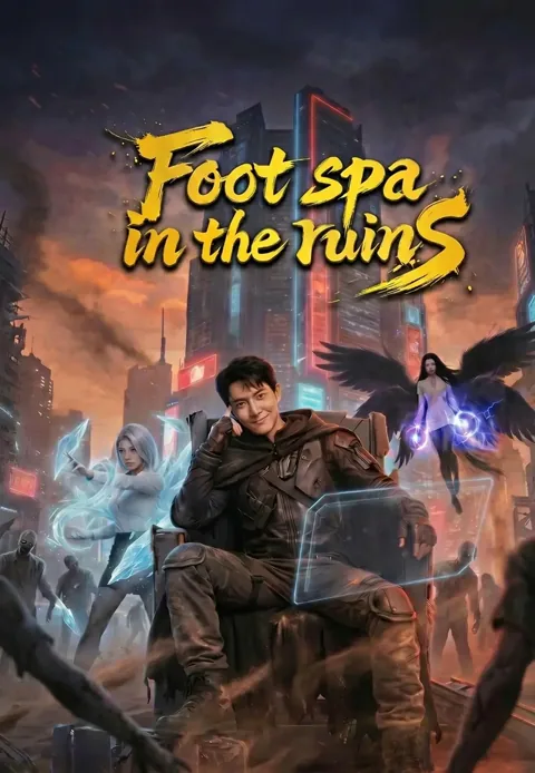 Foot spa in the ruins