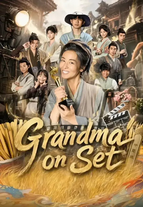Grandma on Set